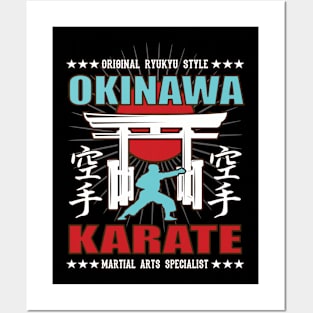 Cool Karate Do Martial Arts Design With Kanji Posters and Art